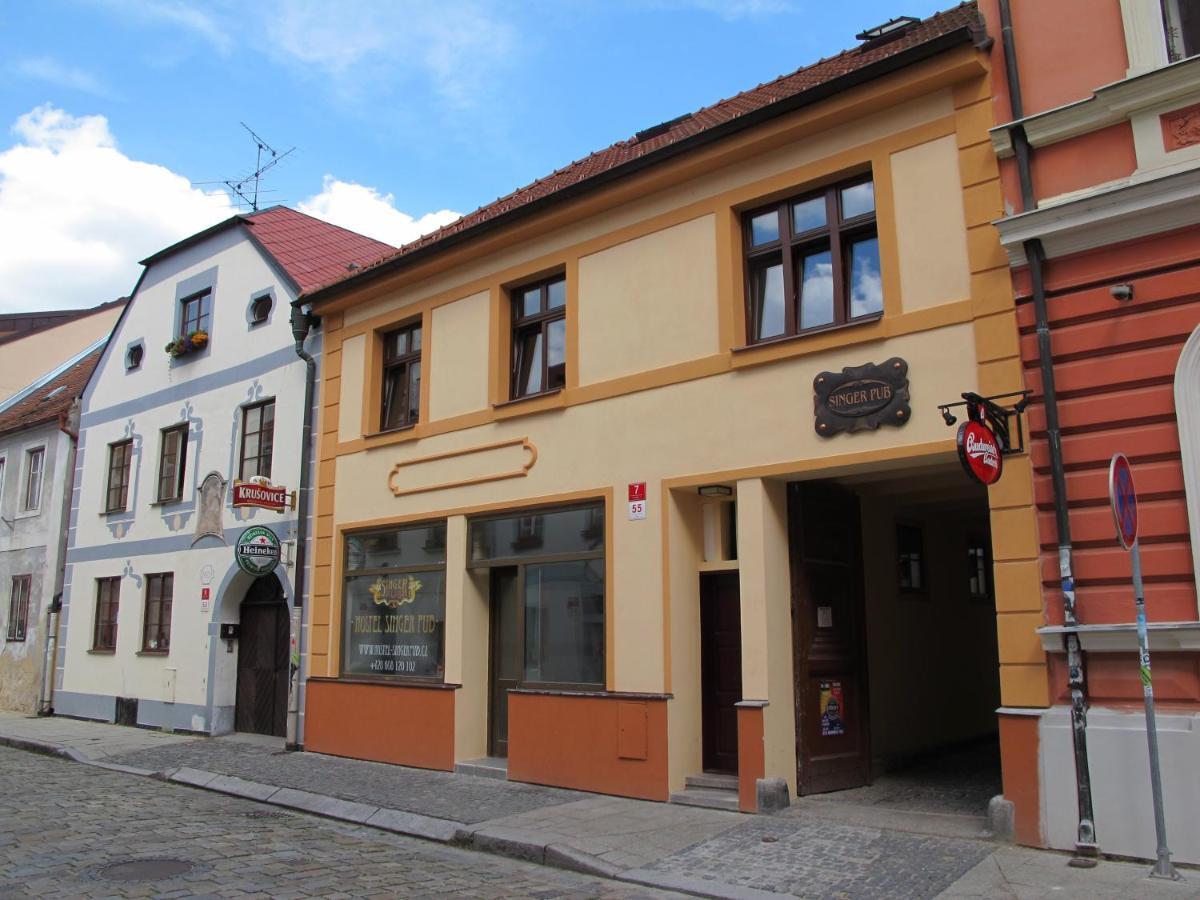 Hostel Singer Pub Ceske Budejovice Dış mekan fotoğraf
